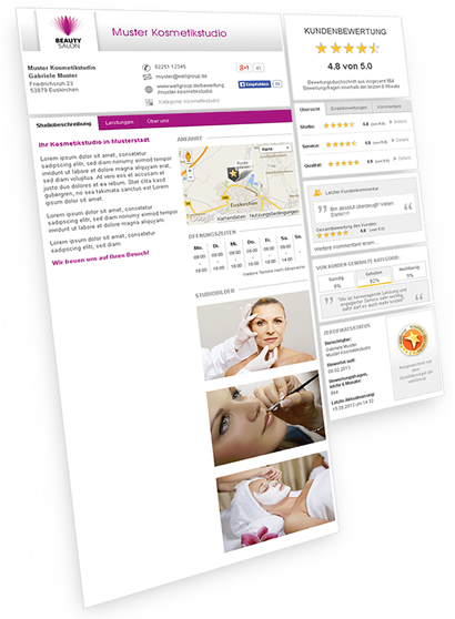 wellGroup Zertifikatsseite